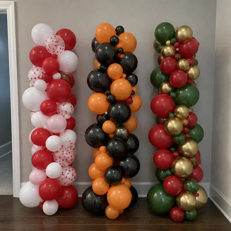 Seasonal balloon designs