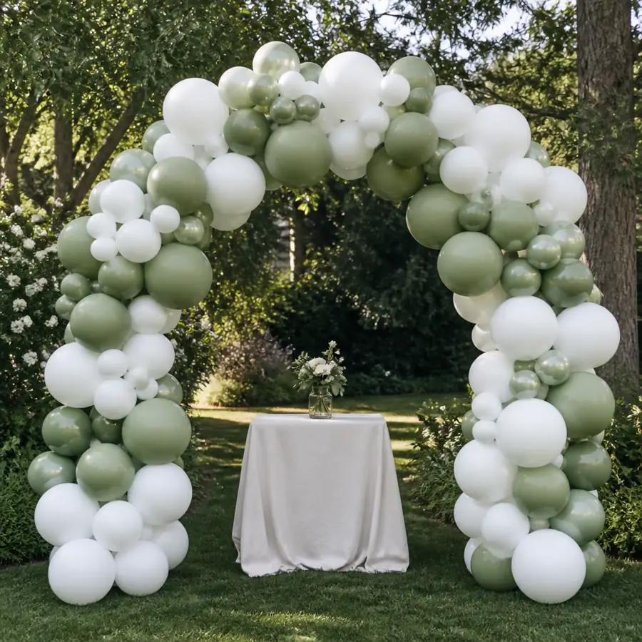 Full balloon arch