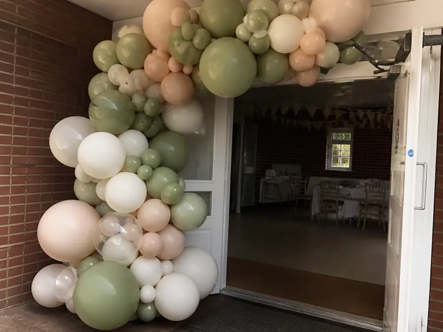 Customer's first paid garland